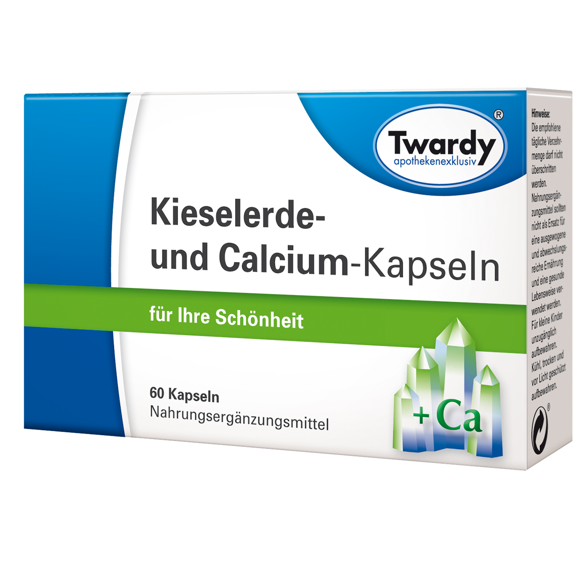 Kieselerde- und Calcium-Kapseln