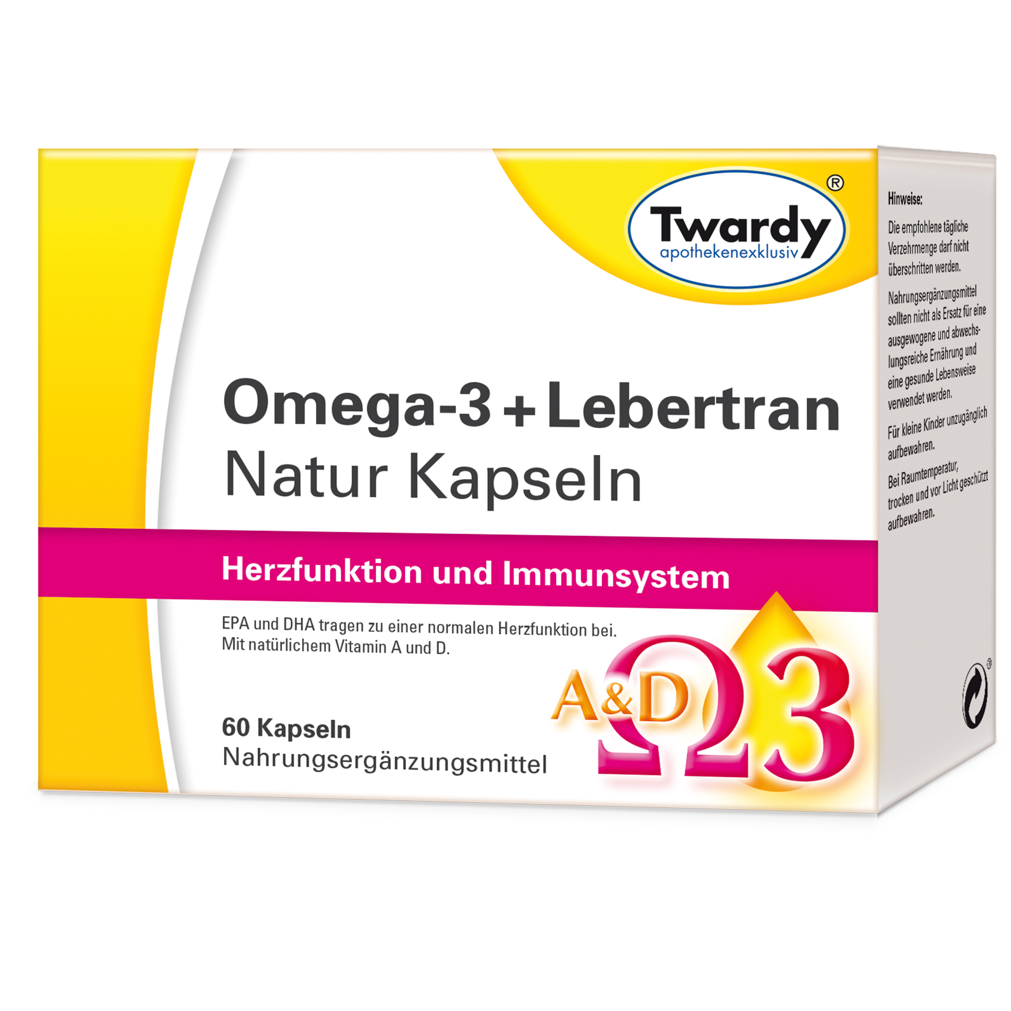 Omega-3 + Lebertran Natur Kapseln