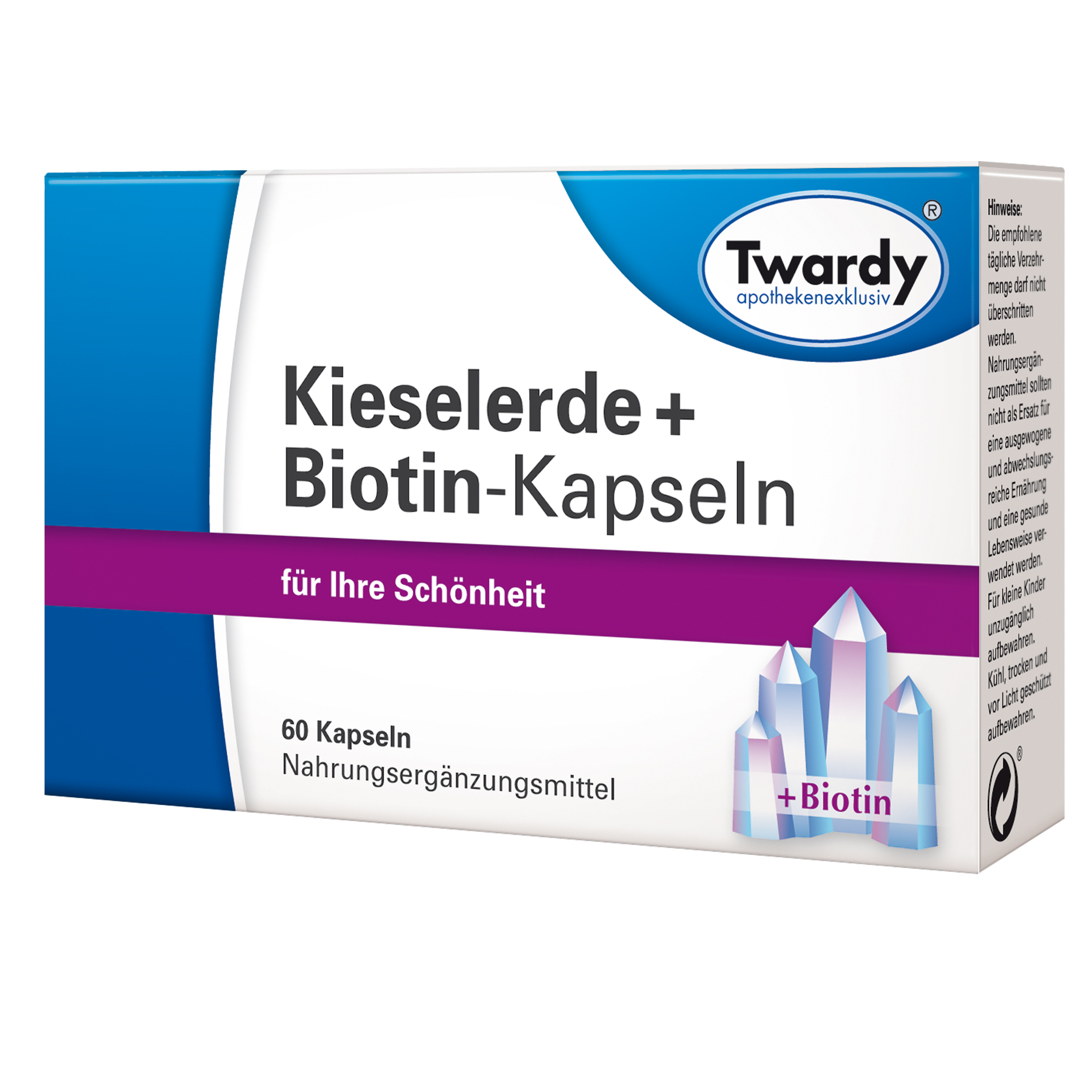 Kieselerde + Biotin-Kapseln