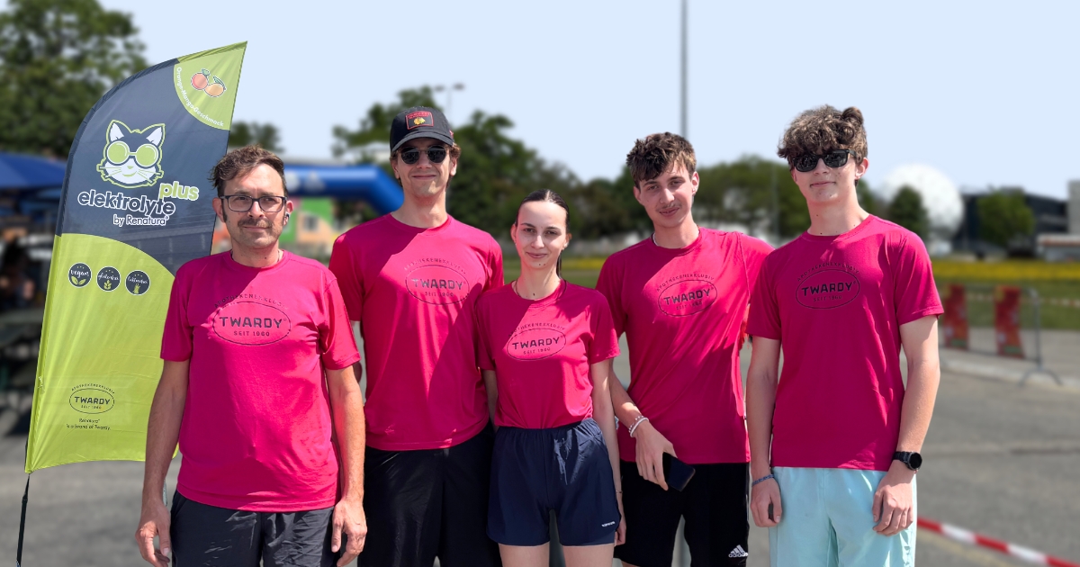 Twardy beim Wings for Life Run 2026 in Bad Aibling: Laufunterstützung mit Elektrolyten & Goodies von Twardy