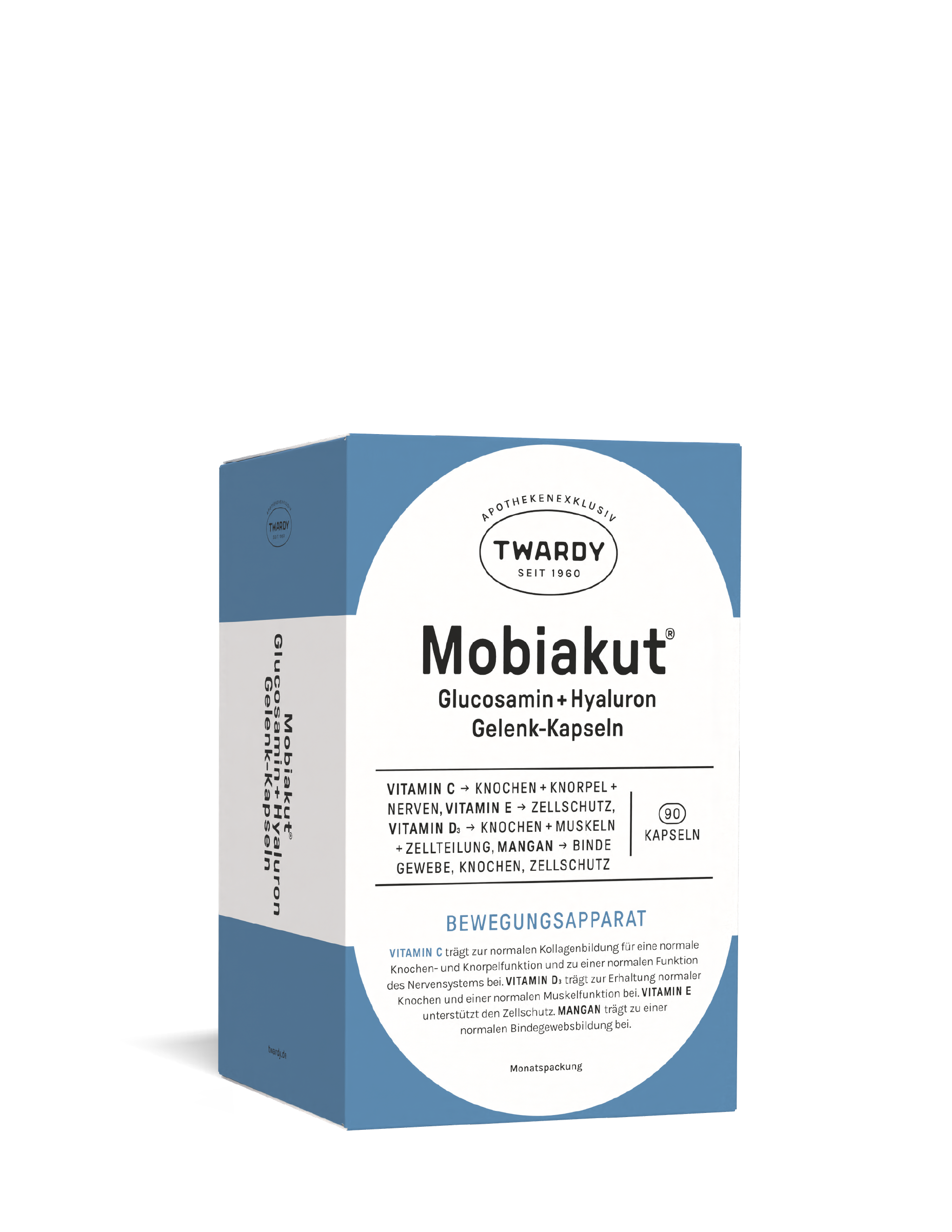 Mobiakut® Glucosamin & Hyaluron Gelenk-Kapseln