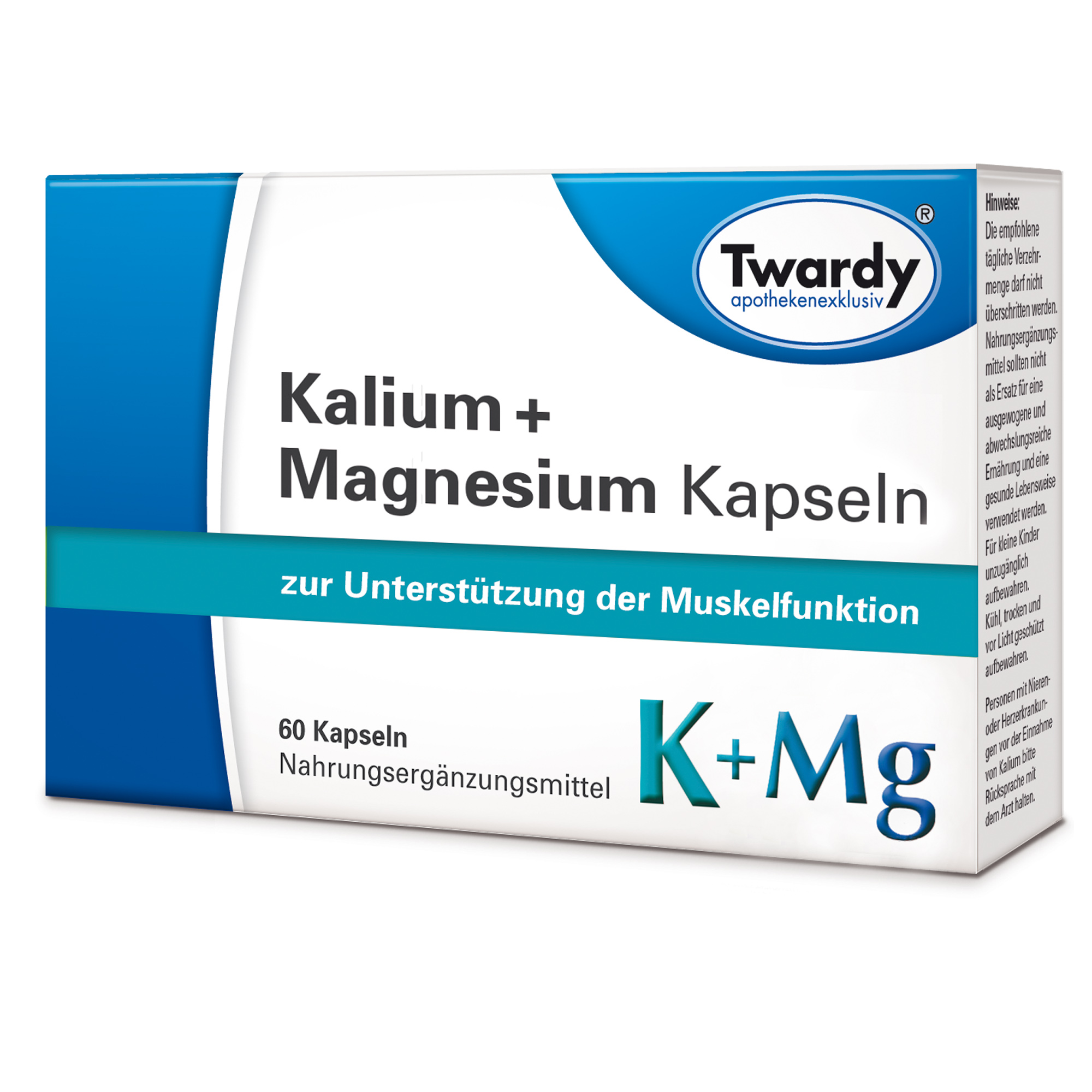 Kalium+Magnesium-Kapseln – PZN 12595866