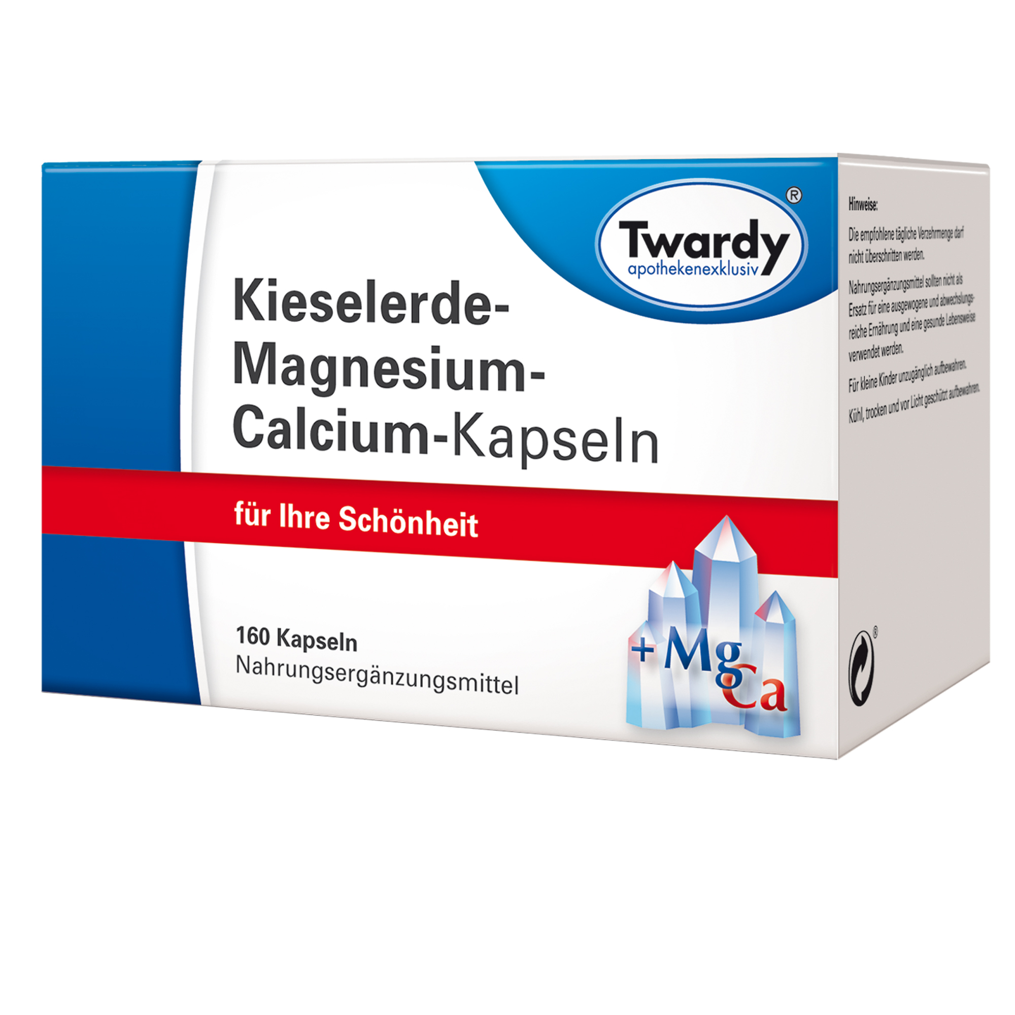 Kieselerde-Magnesium-Calcium-Kapseln 60