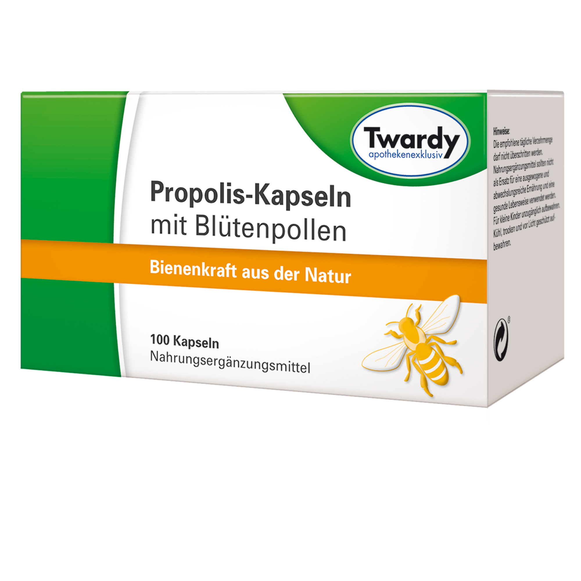 Propolis-Kapseln mit Blütenpollen – PZN 04811652