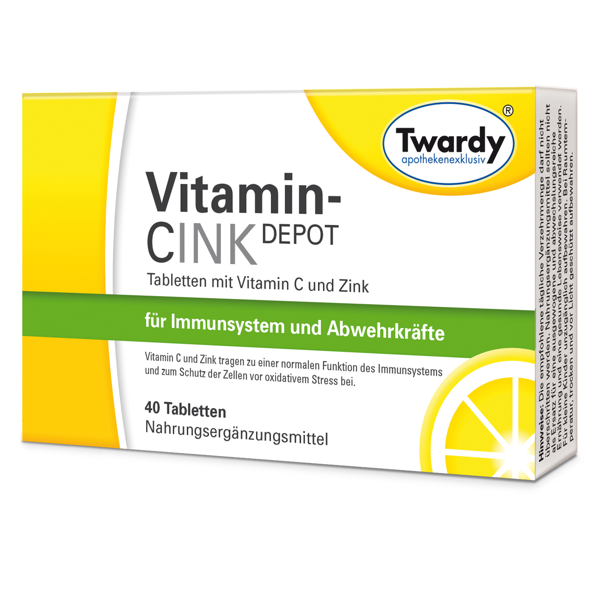 Vitamin-CINK DEPOT Tabletten – PZN 01439761